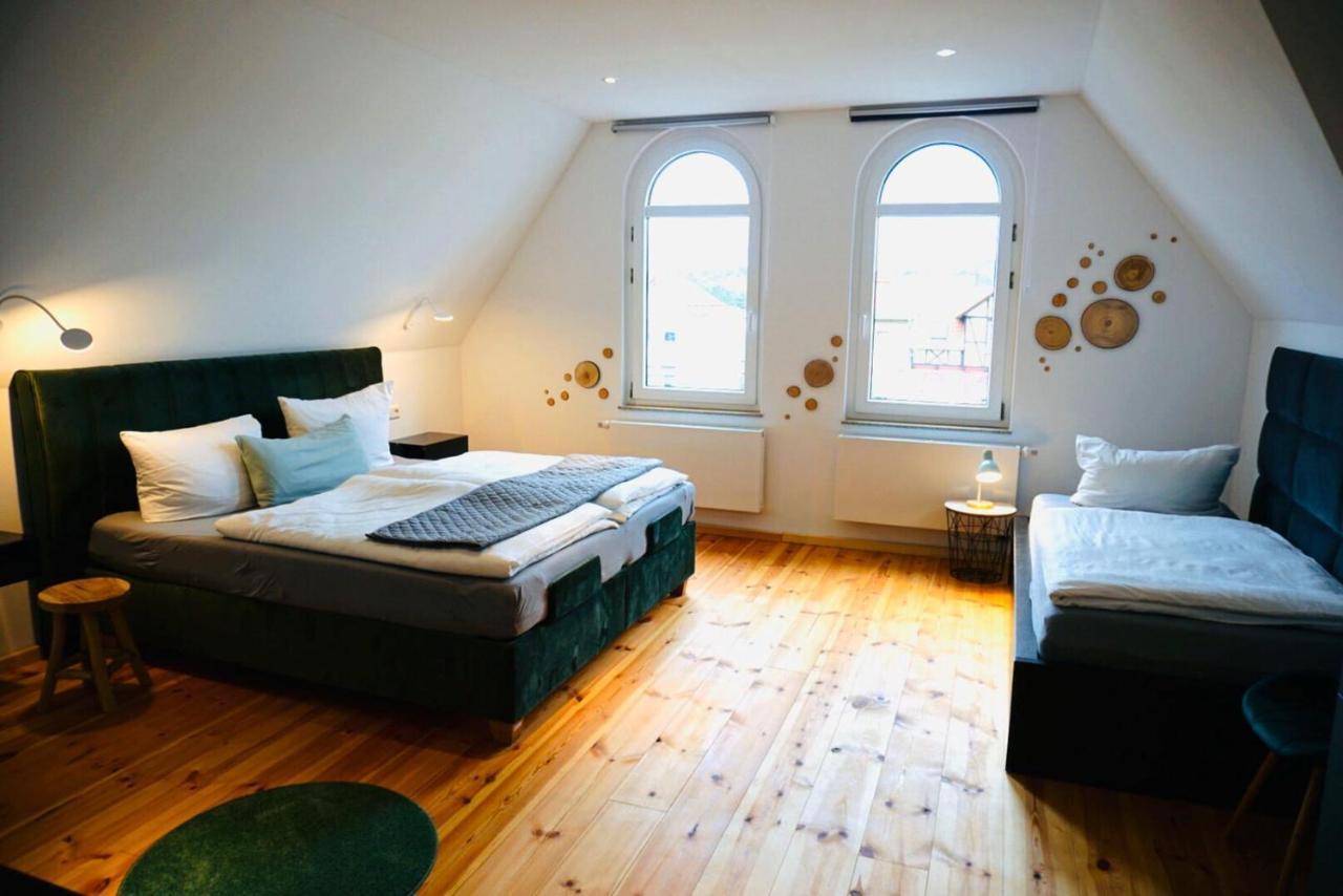 Fewo26 Im Sagenharz - Stilvolles Family-Apartment, 2 Sz, Klimaanlage, Wlan, Netflix & Free Parking Thale Exterior foto